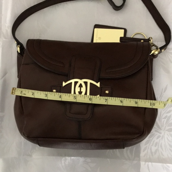 Etienne Aigner genuine leather crossbody bag - Picture 12 of 13